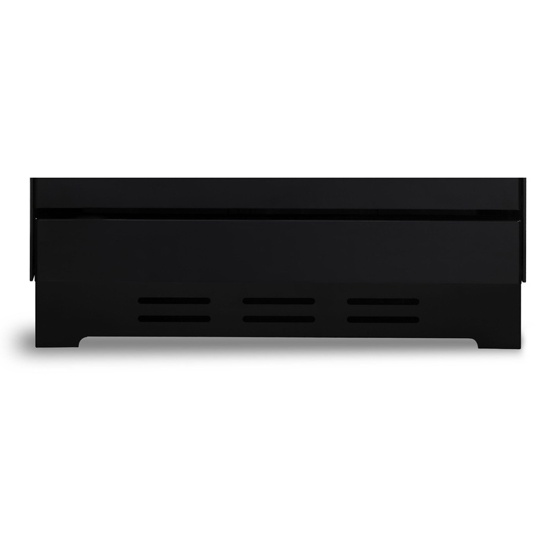 Verona VEWRAP36DE Wrap Around for 36″ Ranges for Double Oven – Matte Black