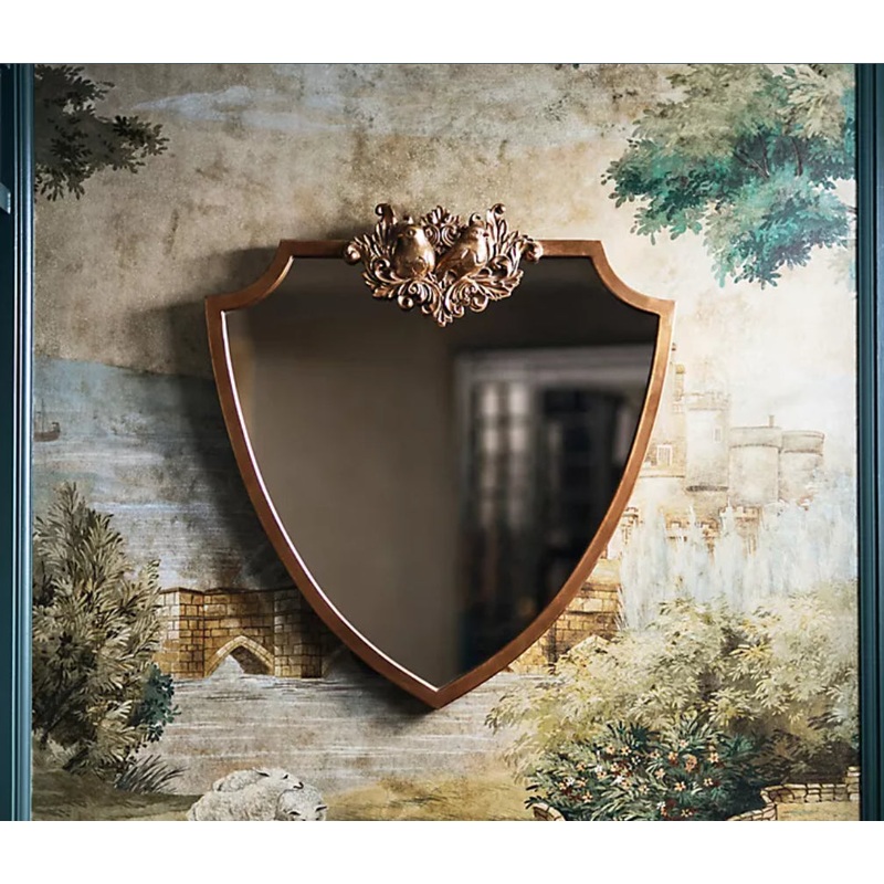 Wooded Manor Mirror Bird