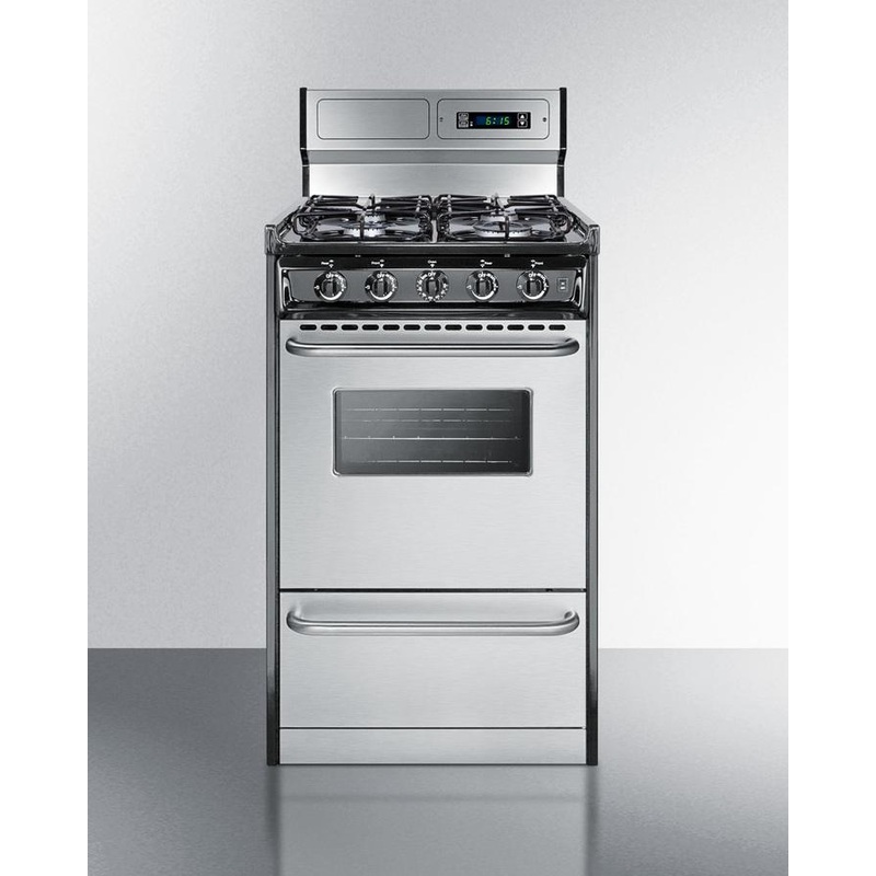 20″ Wide Gas Range