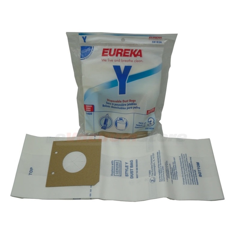 Eureka Style Y Vacuum Bags Genuine 9 pack