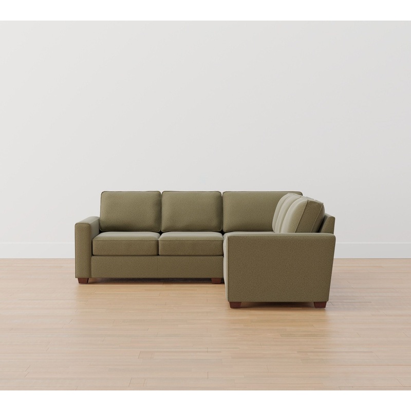 Fremont Square Arm 3 Piece L Shaped Sectional