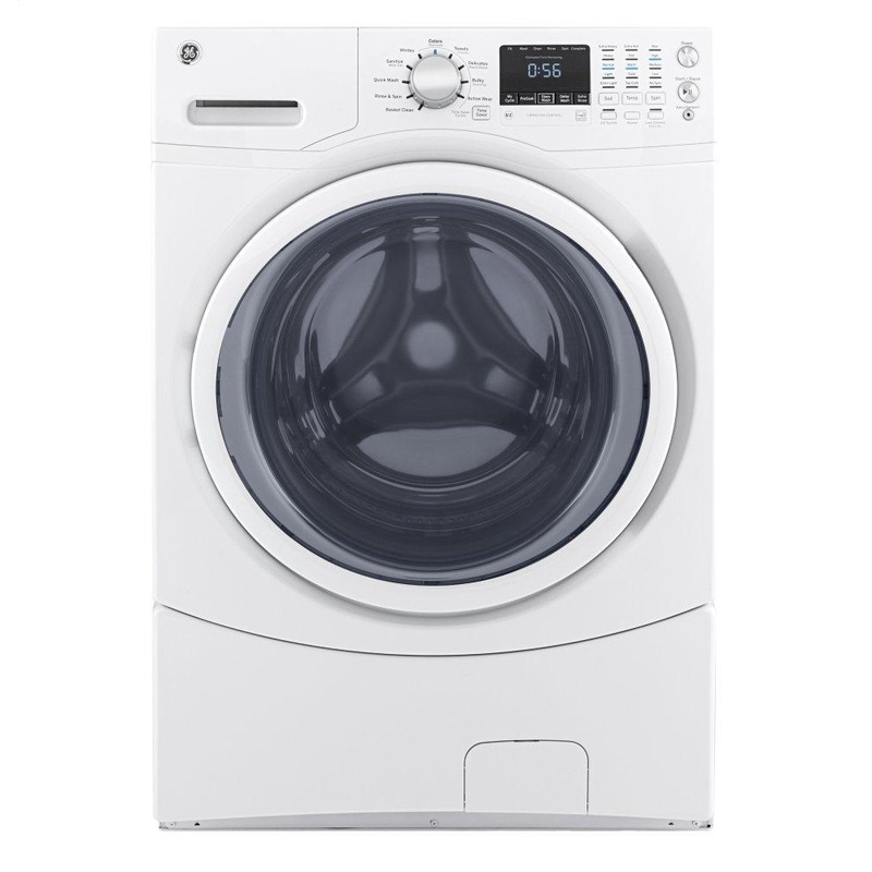 Ge Appliances GFW430SSMWW Ge 4.5 Cu. Ft. Capacity Front Load Energy Star Washer