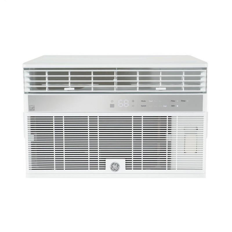 GE ENERGY STAR 14,000 BTU Smart Electronic Window Air Conditioner for Large Rooms up to 700 sq. ft.