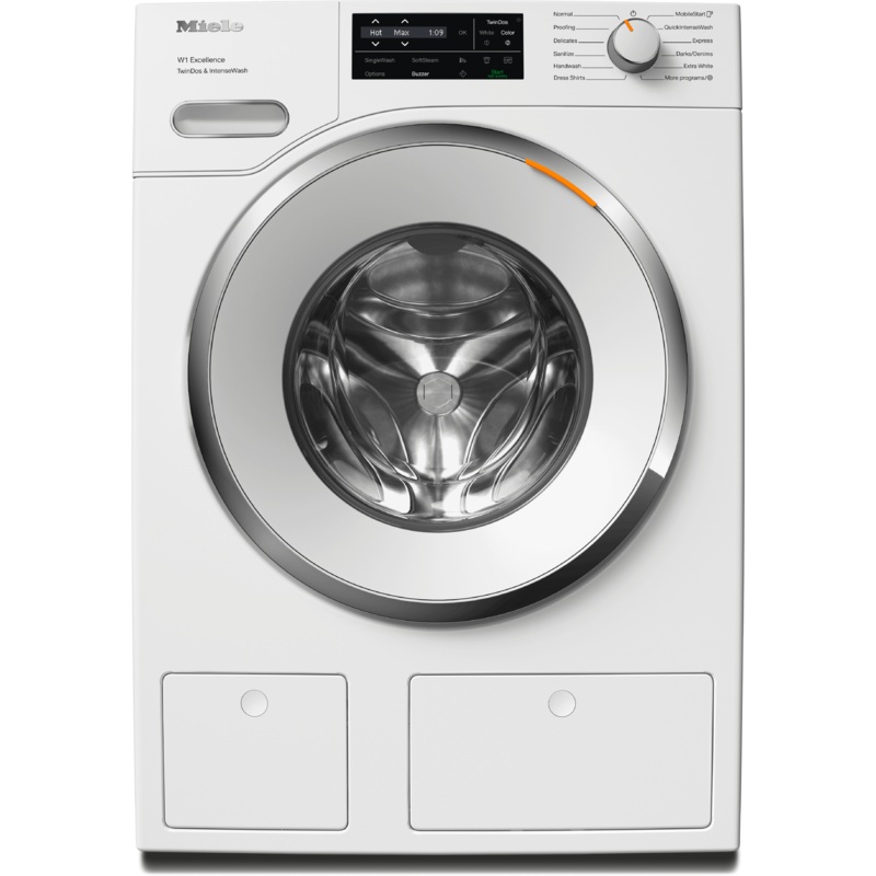 Miele WXI860WCS Wxi860 Wcs Tdos & Intensewash Lotus White – W1 Front-Loading Washing Machine: 8 Kg 1600 Rpm Auto Dosing Intensewash Pre-Ironing Singlewash