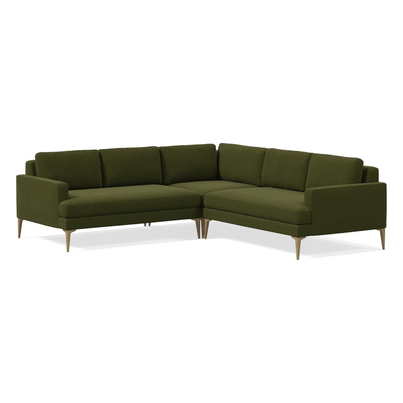 Andes 3 Piece L Shaped Sectional 94″