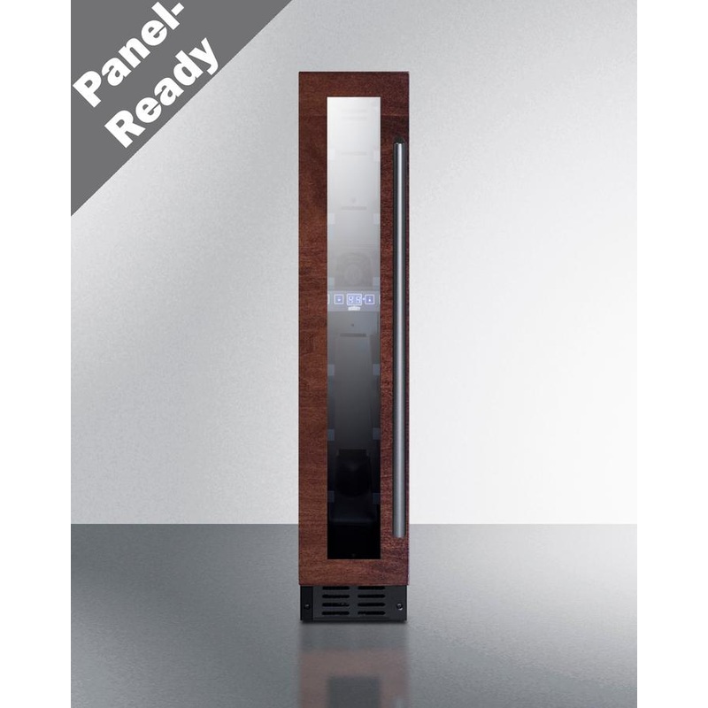 Summit SWC007PNRLHD 6″ Wide Built-In Wine Cellar, Ada Height (Panel Not Included)