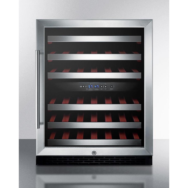 Summit SWC530BLBISTADA 24″ Wide Built-in Wine Cellar, ADA Compliant