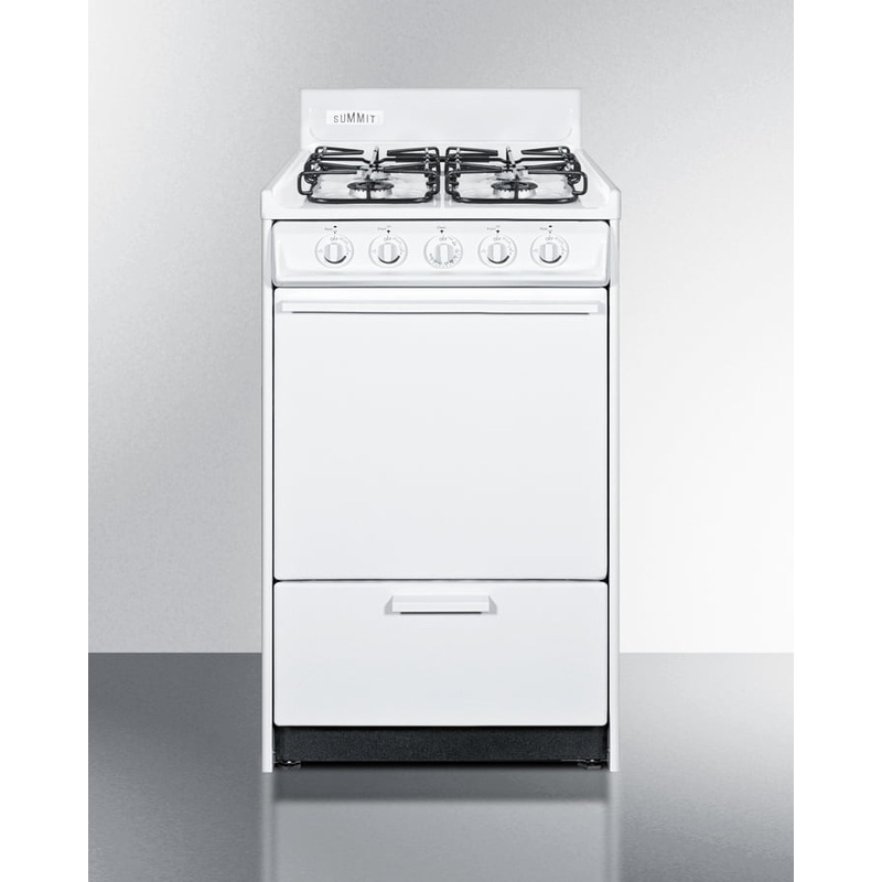Summit WTM1107S 20″ Wide Gas Range