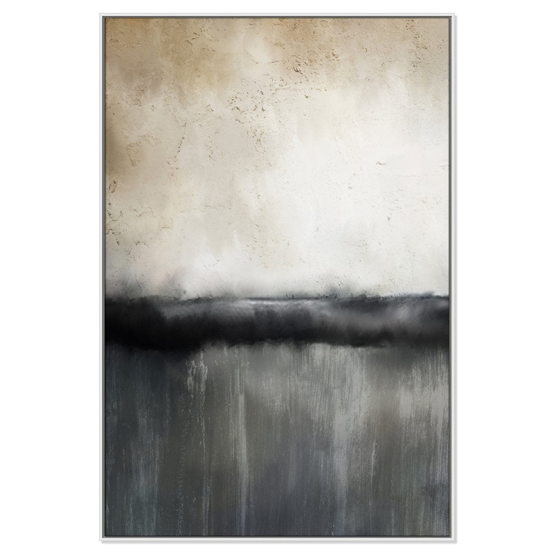 Sunset by Kimberly Allen Print Joss & Main Size: 61.5″ H x 41.5″ W x 2″ D Format: White Framed Canvas