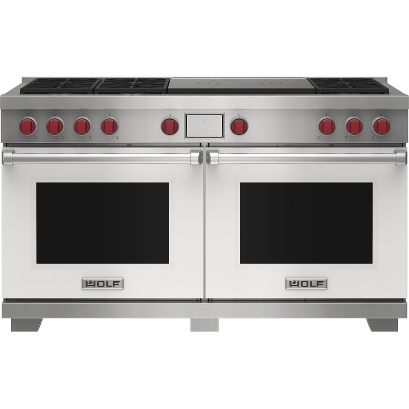 Wolf DF60650FWHP 60″ Dual Fuel Range – 6 Burners And French Top
