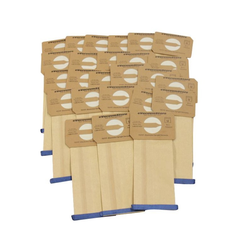 Electrolux 25 Pack Generic Upright Vacuum Bags Style U