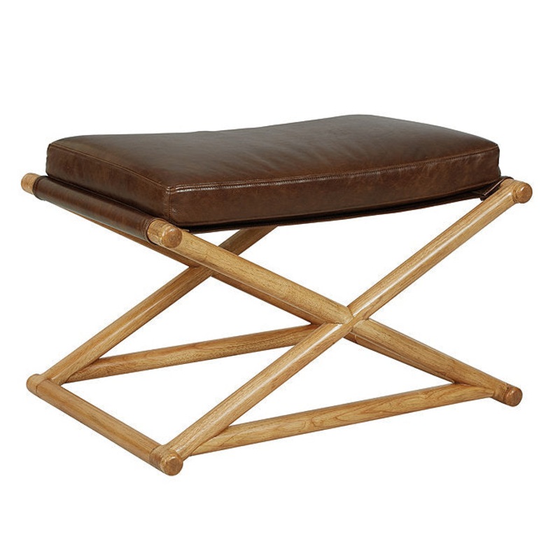 Justin Leather Bench