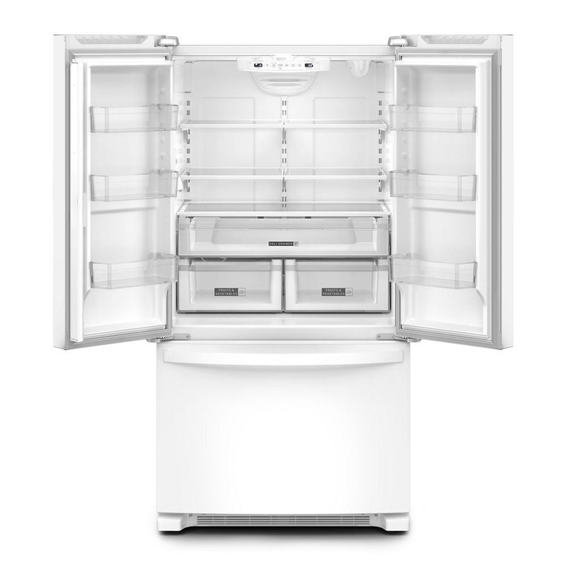 Whirlpool WRFF3236RW 36-Inch Wide Full-Depth French Door Bottom Mount Refrigerator – 25 cu. ft.