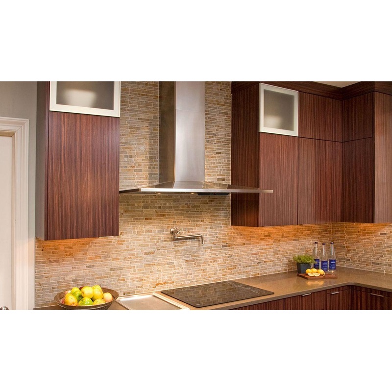 48″ pyramid shape wall hood