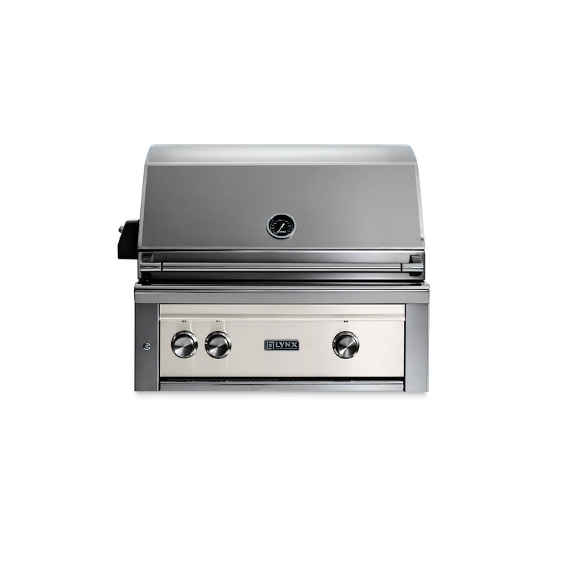 Lynx L30ATRGLNG 30″ Built-In Grill – All Trident W/Rotisserie – Glacier