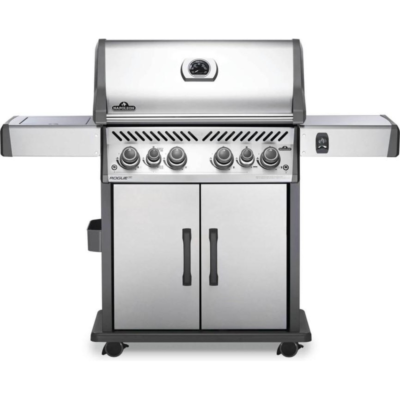 Napoleon Bbq RSE525RSIBPSS1 Rogue SE 525 RSIB with Infrared Side and Rear Burner , Propane, Stainless Steel