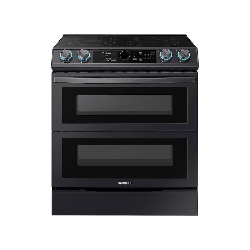 Samsung 6.3 cu ft. Smart Slide-in Electric Range with Smart Dial, Air Fry,
