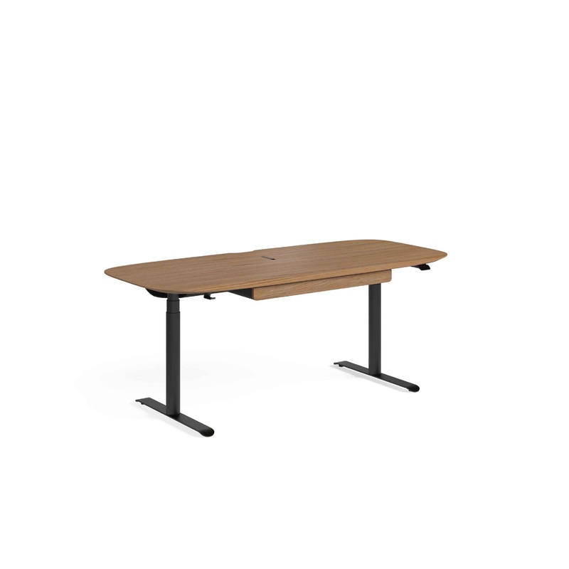 Soma Height Adjustable Standing Desk with Drawer