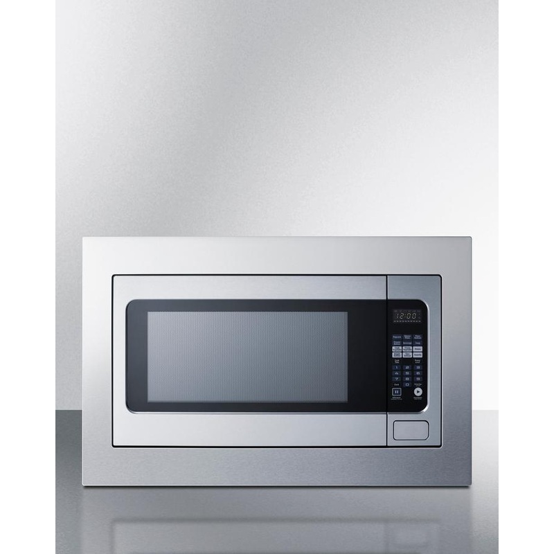 Summit SMBI27TK30 30″ Wide Built-In Microwave (Trim Kit Included)