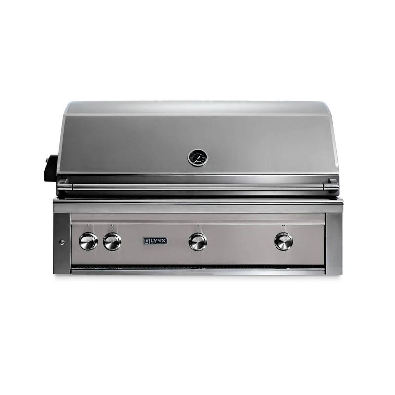Lynx L42R3LSNG 42″ Built-In Grill W/ Rotisserie – Limestone