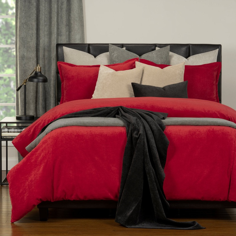 Mixology Duvet Cover & Insert Set Siscovers Color: Berry Size: Queen Duvet Cover + 2 Shams