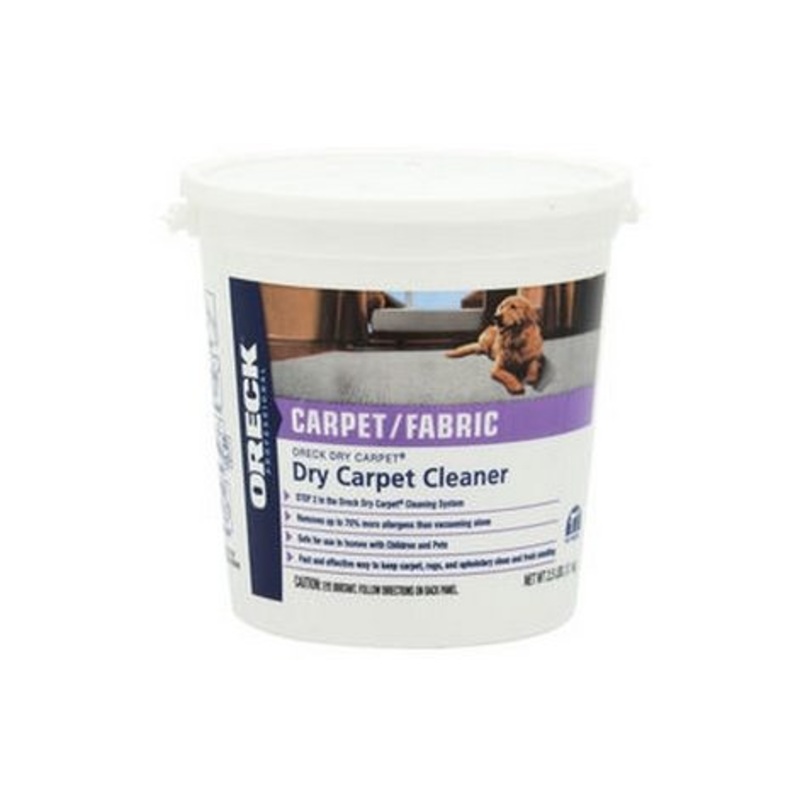 Oreck Dry Carpet Cleaner, 4 lb.