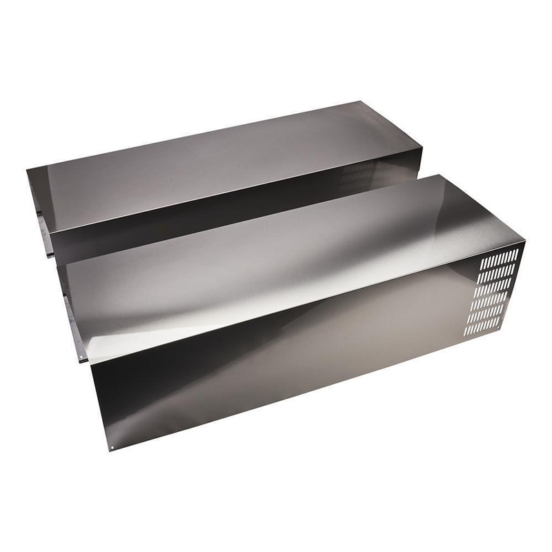 Whirlpool W10272076 Range Hood Extension Kit, Stainless Steel, for ceilings 9′ or higher
