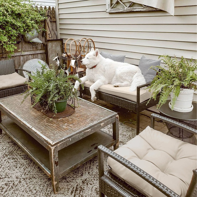 Ayvion Outdoor Seat Cushion Arlmont & Co. Cushion Color: Antique Beige Size: 59″ W x 18″ D