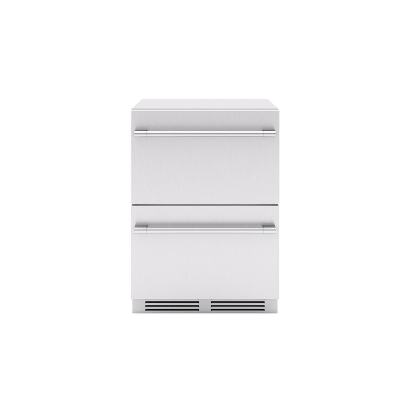 Zephyr PRRD24C2ASOD 24″ Outdoor Dual Zone Refrigerator Drawers