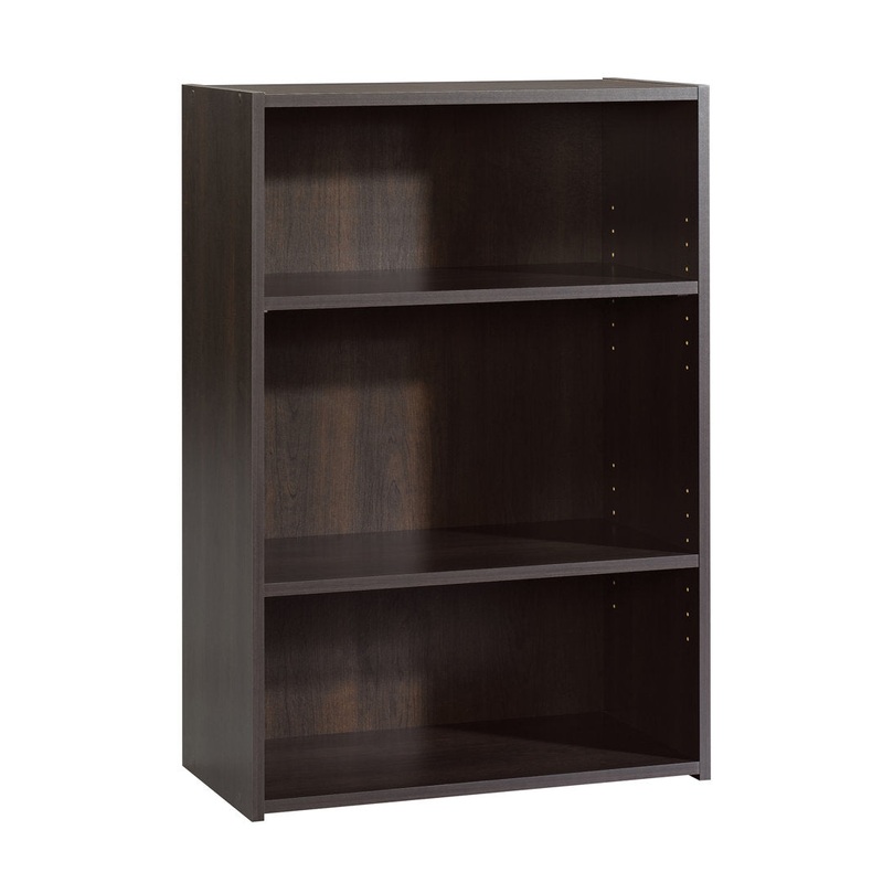 Arisztid 35.28″ H x 24.57″ W Standard Bookcase Lark Manor Color: Cinnamon Cherry