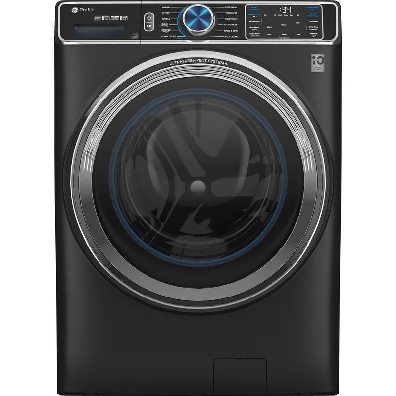 GE Profile 5.3 cu. ft. Capacity Smart Front Load ENERGY STAR Steam Washer with Adaptive SmartDispense UltraFresh Vent System Plus with OdorBlock