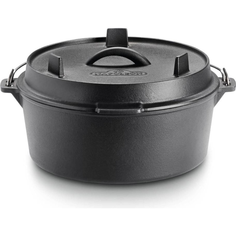 Napoleon Bbq 56059 Cast Iron Dutch Oven 6qt
