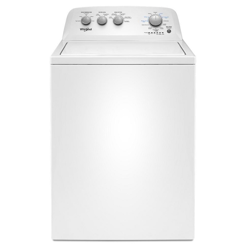 Whirlpool WTW4855HW 3.8 cu. ft. Top Load Washer with Soaking Cycles, 12 Cycles