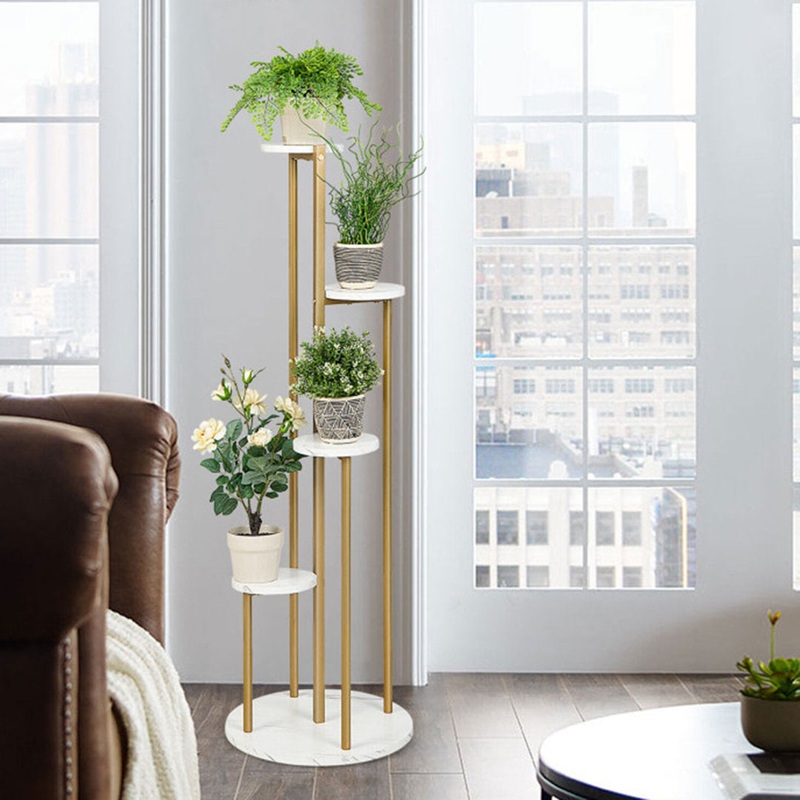 Giverin Round Multi-Tiered Plant Stand Mercer41