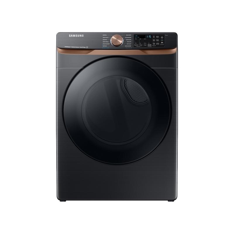 Samsung DVG50BG8300VA3 7.5 cu. ft. Smart Gas Dryer with Steam Sanitize+ and Sensor Dry in Brushed Black