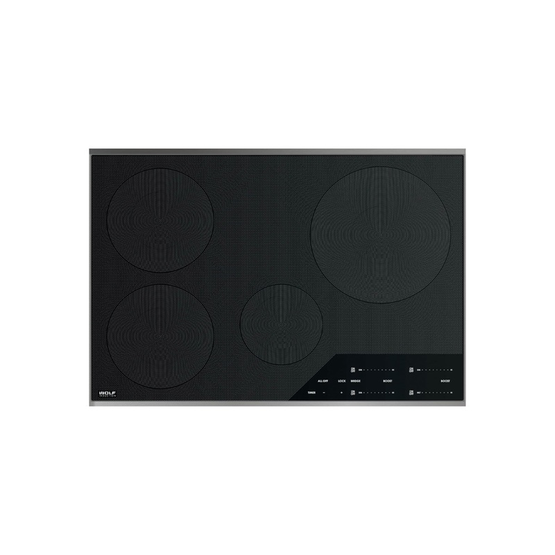 Wolf Certified CI304TF/S 30″ Black Induction Cooktop