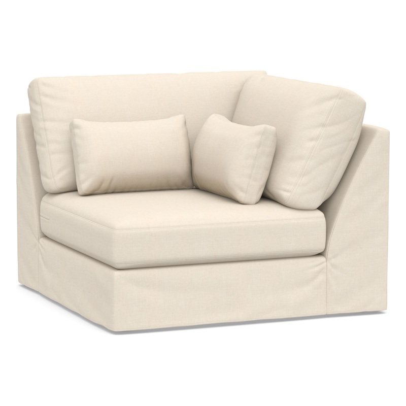 Big Sur Roll Arm Deep Seat Sectional Corner