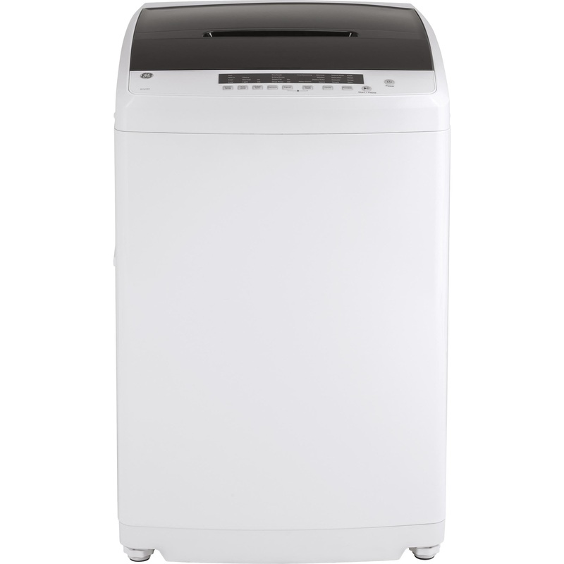 GNW128PSMWW GE Space-Saving 2.8 cu. ft. Capacity Portable Washer with Stainless Steel Basket