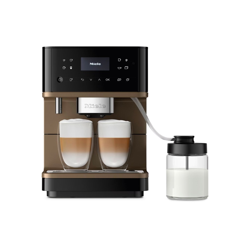 Miele Certified MilkPerfection CM 6360 Obsidian black.BronzePF Countertop Coffee Machine