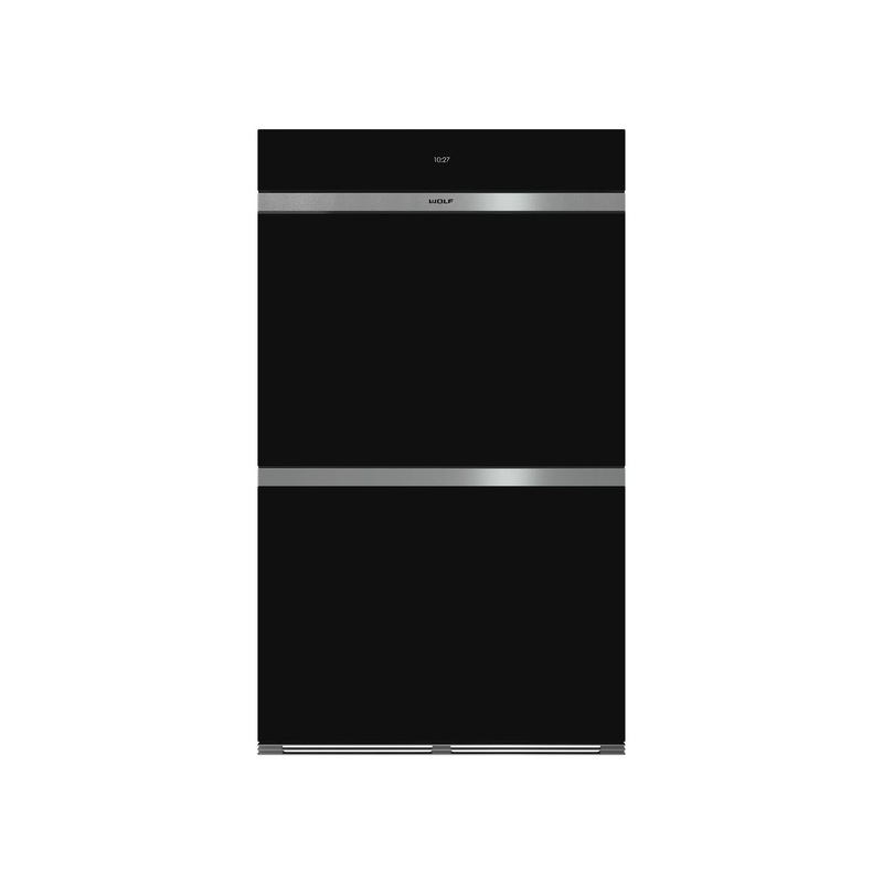Wolf Certified DO30CM/B 30″ Black Electric Double Wall Oven