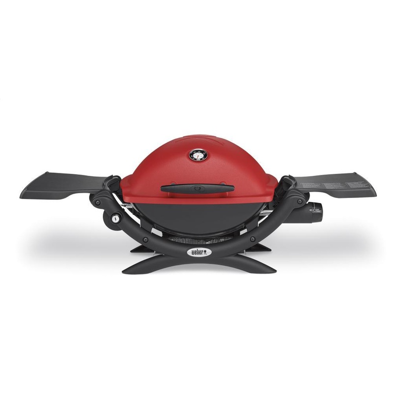 51040001 Weber Q 1200 Gas Grill (Liquid Propane) – Red