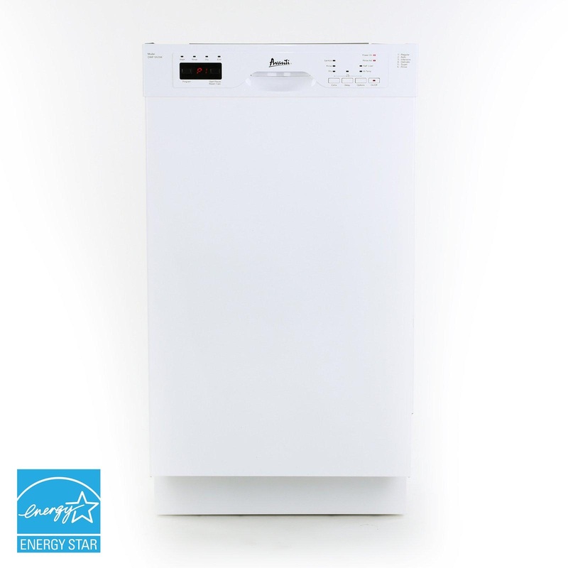 Avanti DWF18V0W 18″ Built In Dishwasher