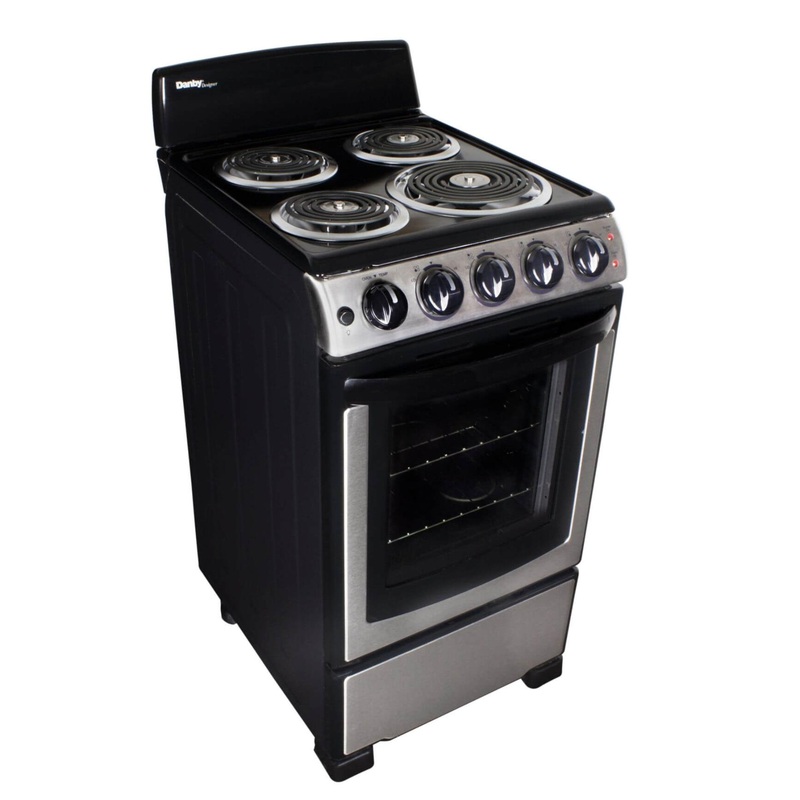 Danby 20″ Wide Electric Range in Stainless Steel