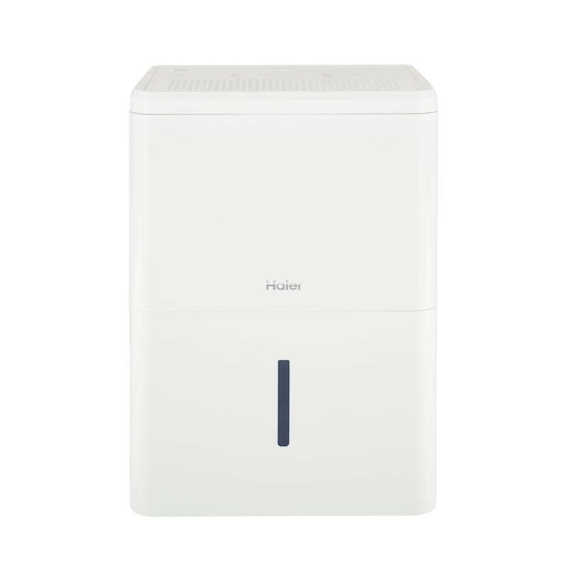 QDHR35LZ Haier ENERGY STAR 35 Pint Portable Dehumidifier with Smart Dry for Very Damp Spaces