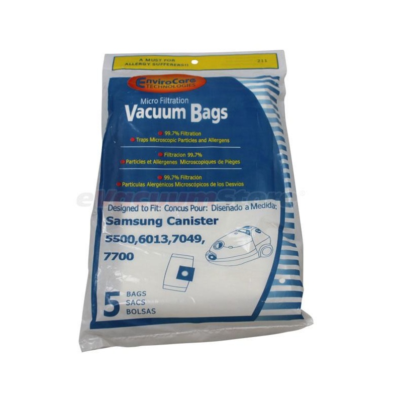 Samsung Type VP-95B Vacuum Bags 100 Pack