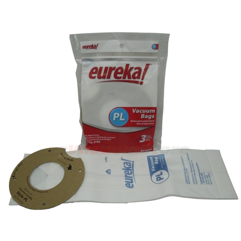 Eureka Style PL Vacuum Bags Genuine 3 pack