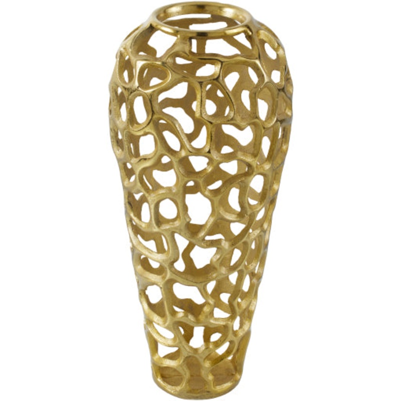 Exclusive Elegance 18-inch Aluminum Vase