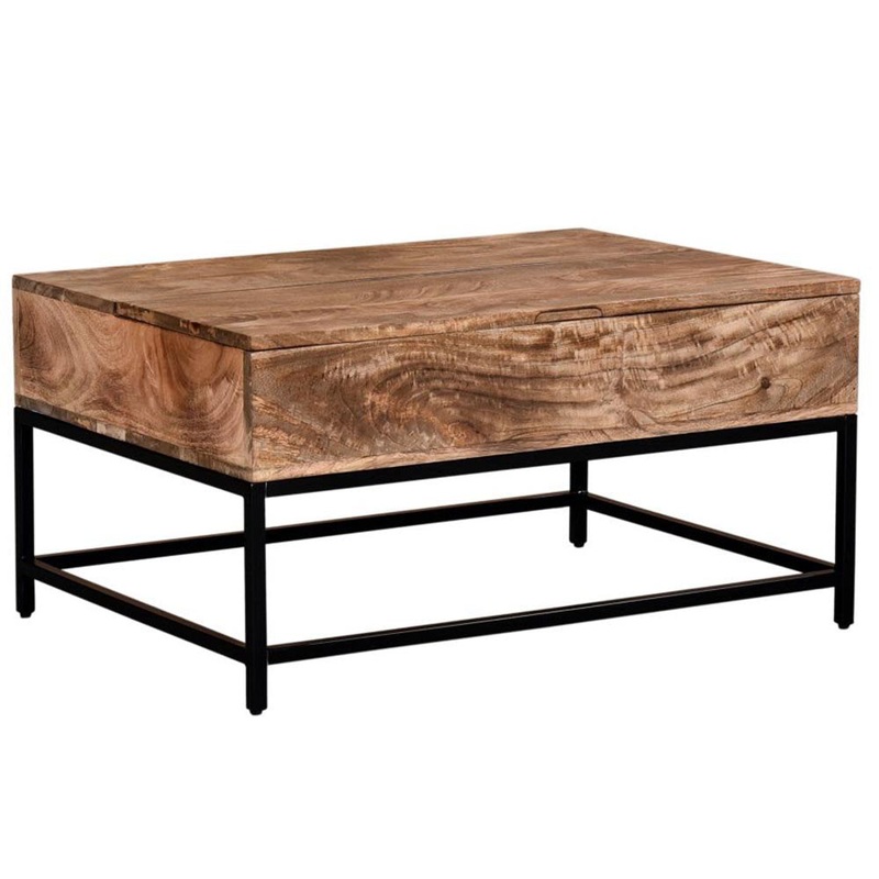 Haddon Lift Top Coffee Table Union Rustic