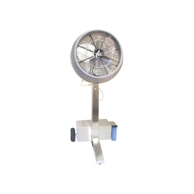 J.E. Adams Aqua Breeze 6700D Mobile II Portable Misting Fan