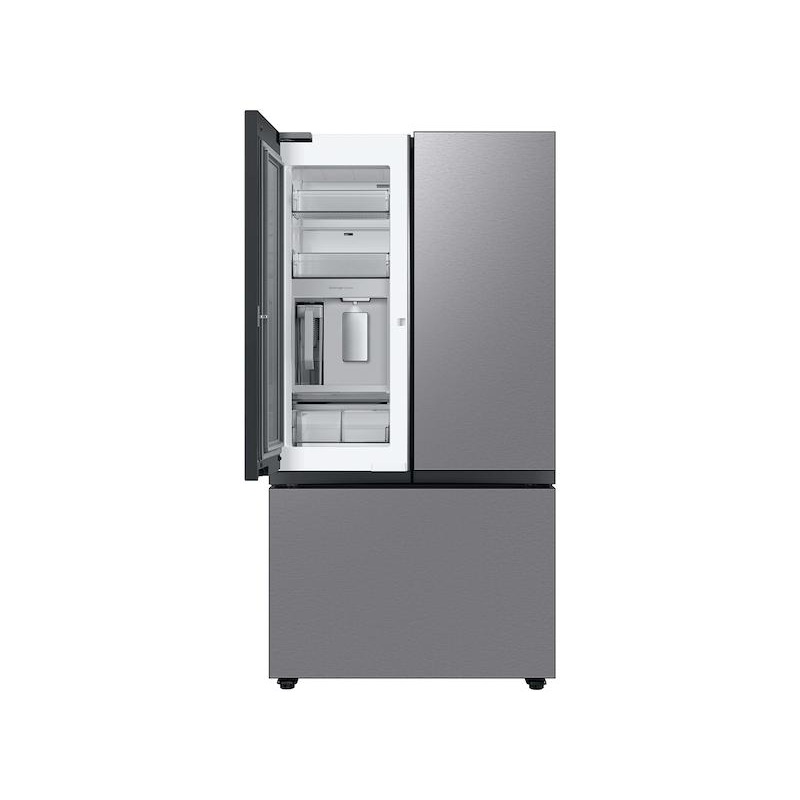 Samsung RF24BB6600QL Bespoke 3-Door French Door Refrigerator (24 Cu. Ft.) With Beverage Center In Stainless Steel